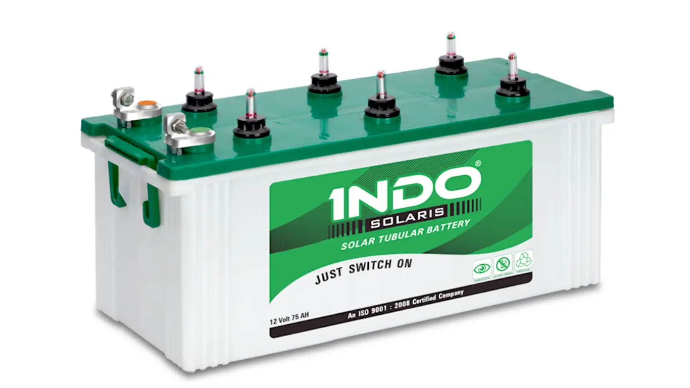 Indo Solaris solar tubular battery